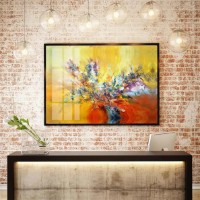 Картина ArtShop Abstract Oil Still Life With Flowers 60x40cm (PA7-L)