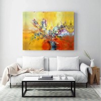 Картина ArtShop Abstract Oil Still Life With Flowers 90x60cm (PA7-P-L)