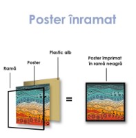 Pictură ArtShop African Ethnographic Drawing 60x60cm (PA163-L-L) imaginea #2 — magazin online Desire.md