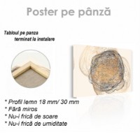 Pictură ArtShop Black & Gold Lines 60x40cm (PA178-L-PL) imaginea #2 — magazin online Desire.md