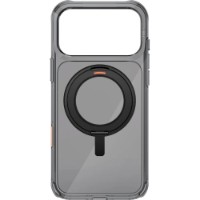 Husa de protecție Uniq iPhone 17 Pro Max Hybrid Swivix with 360 Rotating Kickstand Carbon Black (UNIQ-IP6.9P(2025)-SWVCBLK)