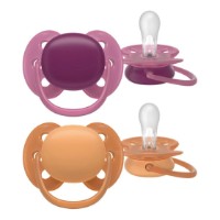 Suzeta Philips Avent Ultra Soft 18m+ 2pcs (SCF093/03)