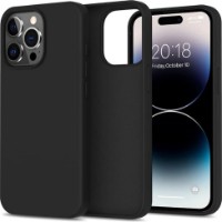 Husa de protecție XO K10B iPhone 15 Pro Max Conventional Liquid Silicone Phone Case Black