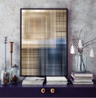 Pictură ArtShop Blue & Gold Shades 45x90cm (PA135-LL)