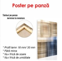 Pictură ArtShop Blue & Gold Shades 35x70cm (PA135-L-PL) imaginea #2 — magazin online Desire.md