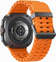 Smartwatch Samsung SM-L705 Galaxy Watch Ultra 47mm Titanium Gray with Orange Marine Band imaginea #3 — magazin online Desire.md