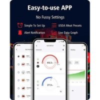 Termometru pentru bucătărie Cronometru ToGrill GM24003 imaginea #2 — magazin online Desire.md