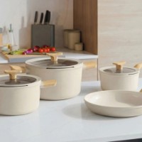 Set vase de gatit BergHOFF Balance-Cream 7pcs 3950720 imaginea #7 — magazin online Desire.md