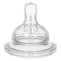 Соска для бутылочек Wee Baby Wide Neck Teat Low Flow N1 0-6m