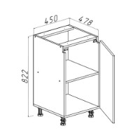 Bucătărie Bayro Monty Cashmere/Cashmere 2800x1400 imaginea #6 — magazin online Desire.md