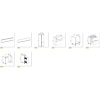 Bucătărie Bayro Monty Light Cream/Relax Green 3000 imaginea #2 — magazin online Desire.md