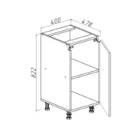 Bucătărie Bayro Monty Light Grey/Light Grey 2600x1600 imaginea #8 — magazin online Desire.md