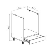 Bucătărie Bayro Monty Light Grey/Light Grey 2600x1600 imaginea #14 — magazin online Desire.md