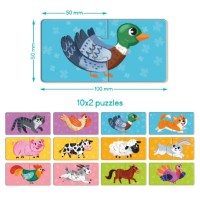 Пазл Dodo Animals 24pcs (300689) фото №2 — интернет-магазин Desire.md