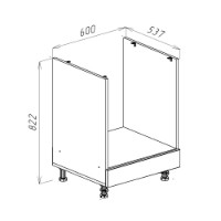 Bucătărie Bayro Monty Stone Grey/Rockford Hickory 2400x1200 imaginea #9 — magazin online Desire.md