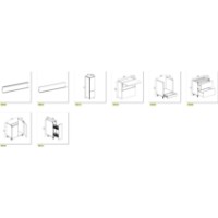 Bucătărie Bayro Monty White/White 3000 imaginea #2 — magazin online Desire.md