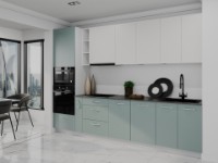 Bucătărie Bayro Spring Light Cream/Relax Green 3000