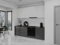 Bucătărie Bayro Spring Light Cream/Storm Grey 2400