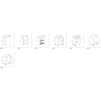 Bucătărie Bayro Spring Light Cream/Storm Grey 2400 imaginea #2 — magazin online Desire.md