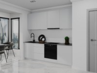 Bucătărie Bayro Spring Light Grey/Light Grey 2400