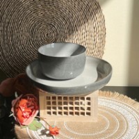 Bol Casa Masa PEARL BEJ 14cm AL706 imaginea #2 — magazin online Desire.md