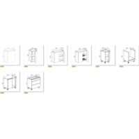 Bucătărie Bayro Spring Light Grey/Trend Grey 2600 imaginea #2 — magazin online Desire.md