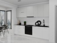 Bucătărie Bayro Spring Light Grey/White 2800