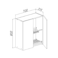 Bucătărie Bayro Spring Relax Green/Light Cream 3000 imaginea #10 — magazin online Desire.md
