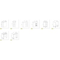 Bucătărie Bayro Spring Rockford Hickory/Antracite 2600 imaginea #2 — magazin online Desire.md