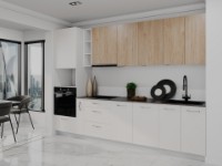 Bucătărie Bayro Spring Rockford Hickory/Light Cream 3000