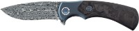 Cuțit Fox Knives FX-F2017-D Damasteel Gysinge Anniversary 1977–2017