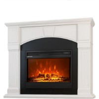 Șemineu electric Art Flame Cassandra & Mirabella White