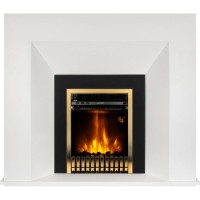 Șemineu electric Art Flame Novaflame & Gala Gold White imaginea #3 — magazin online Desire.md