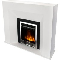 Șemineu electric Art Flame Novaflame & Gala Silver White imaginea #2 — magazin online Desire.md