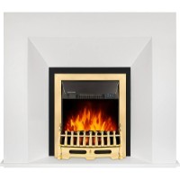 Șemineu electric Art Flame Novaflame & Galileo Gold White imaginea #4 — magazin online Desire.md