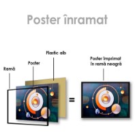 Pictură ArtShop Abstract Circles 90x60cm (PA107-LL) imaginea #2 — magazin online Desire.md