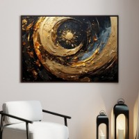 Картина ArtShop Golden Moon And Constellations 90x45cm (PA347-LL)
