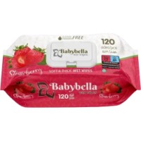 Șervețele umede Babybella Wild Strawberry 120pcs