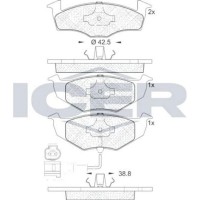 Комплект тормозных колодок ICER 181590 фото №4 — интернет-магазин Desire.md