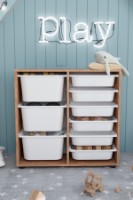 Container pentru jucării Bofigo 12-09-02 Pine/White imaginea #3 — magazin online Desire.md