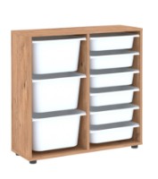 Container pentru jucării Bofigo 12-09-02 Pine/White imaginea #4 — magazin online Desire.md