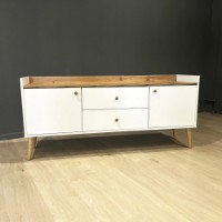 Тумба MobiCasa Asgard 147x67x40cm Kraft gold/White BFT01.10/01.14767.ART фото №2 — интернет-магазин Desire.md