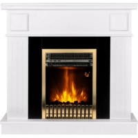 Șemineu electric Art Flame Oscar & Gala Gold White imaginea #3 — magazin online Desire.md