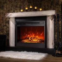 Șemineu electric Art Flame Palermo & Mirabella Beige/Black imaginea #2 — magazin online Desire.md