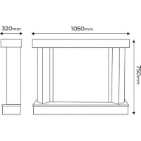 Șemineu electric Art Flame Palermo mini & Lorance Beige/Black imaginea #4 — magazin online Desire.md