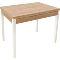 Masă pentru bucătărie MobiCasa Lunch 60/120x90cm Ewok/White