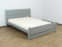 Кровать MobiCasa Riga High 160x200 Gray