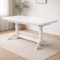 Masă pentru bucătărie MobiCasa Skif ST 18 180/260x90cm White