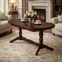 Masă pentru bucătărie MobiCasa Skif ST 24 180/260x90cm Nuc