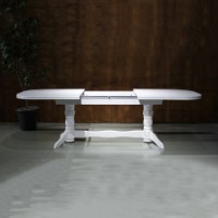 Masă pentru bucătărie MobiCasa Skif ST 4 200/280x100cm White imaginea #3 — magazin online Desire.md